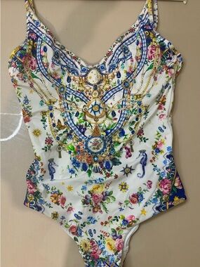 Camilla Tiles Darls Wired V-Neck One-Piece Swimsuit